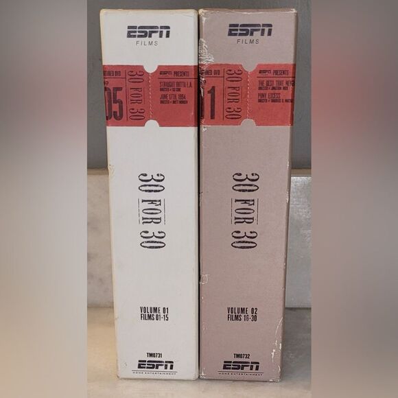 ESPN Films 30 for 30 Volume 1 & 2 DVD Collection - Picture 1 of 5